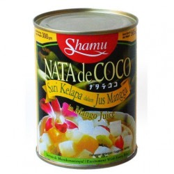 Nata de Coco in Mango Juice